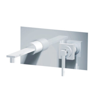 miscelatore lavabo a muro bocca 190 cromato vogue light bellosta