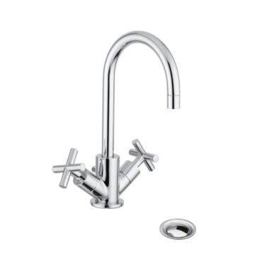 miscelatore lavabo monoforo cromo 130 life bellosta