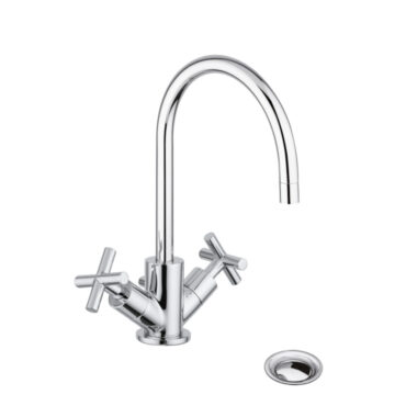 miscelatore lavabo monoforo cromo 165 life bellosta