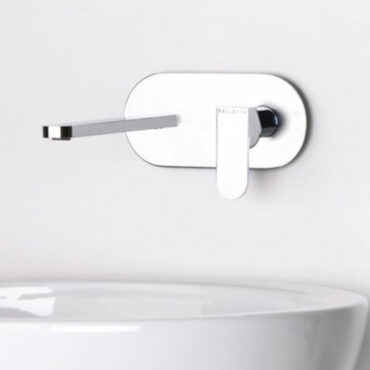 miscelatore per lavabo a muro su piastra bellosta baby-s