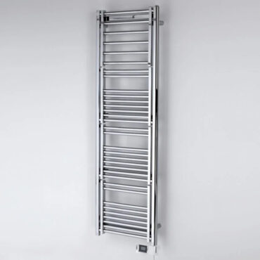 scaldasalviette elettrico cromato design valvola stendy electric deltacalor