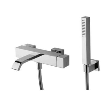 external bathtub mixer with fixed hook complete bellosta B-Uno