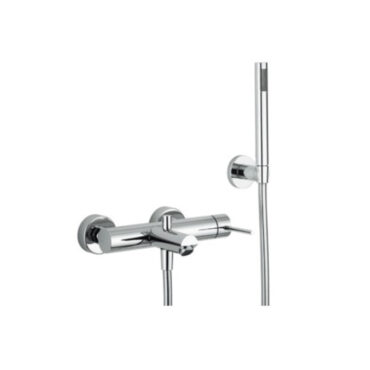 external bathtub mixer with fixed hook complete bellosta mini-b