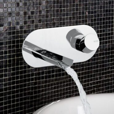 miscelatore per lavabo a muro su piastra bellosta mosè