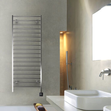 Deltacalor-scaldasalviette-elettrico-Slim-C-electric-plus-cromo