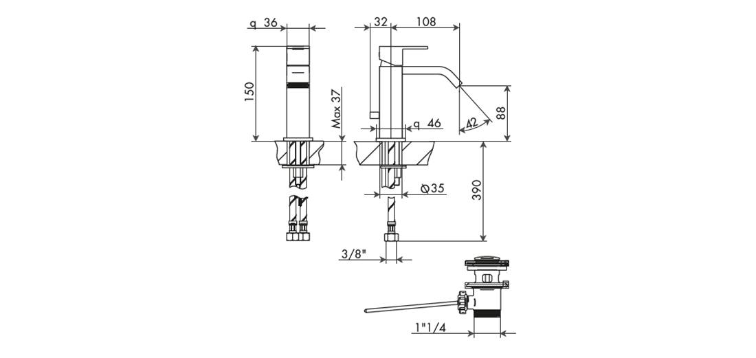 scheda_tecnica_miscelatore_con_salterello_bellosta_B-due