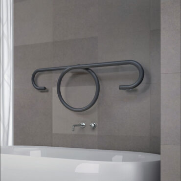 scaldasalviette bianco colorato brem clip