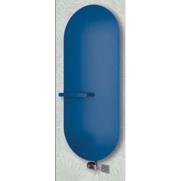 electric heated towel rail white colored cameo brem