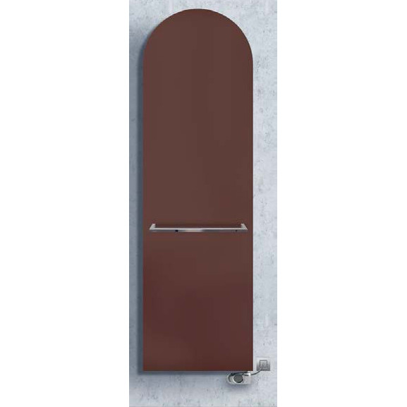 electric heated towel rail white colored loggia brem