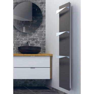 scladasalviette bagno bianco colorato flag brem