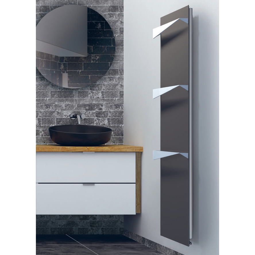 scladasalviette bagno bianco colorato flag brem