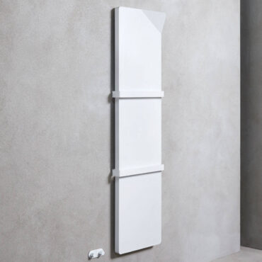scaldasalviette a piastra bianco book bagno caleido