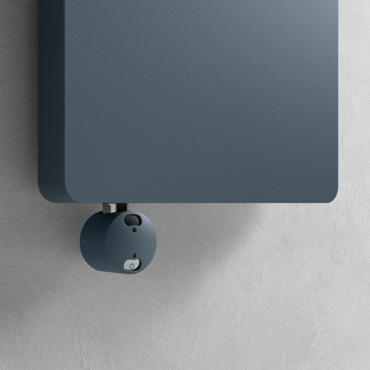 plaque noire sèche serviette électrique book bagno detail caleido