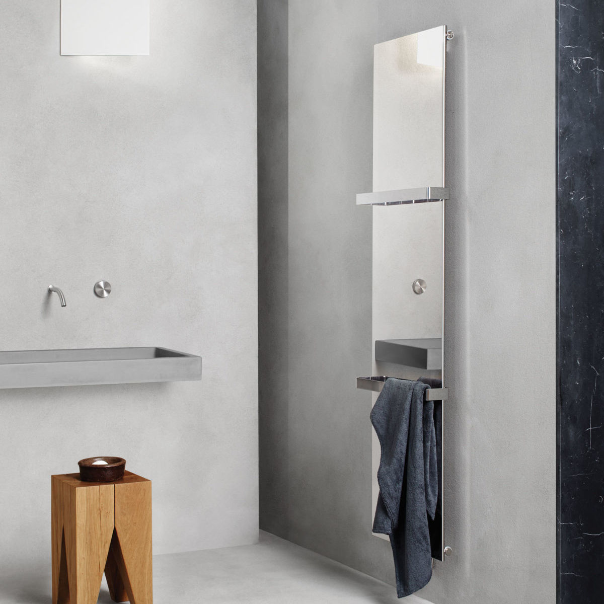 single plate radiator double ice bathroom reflex caleido