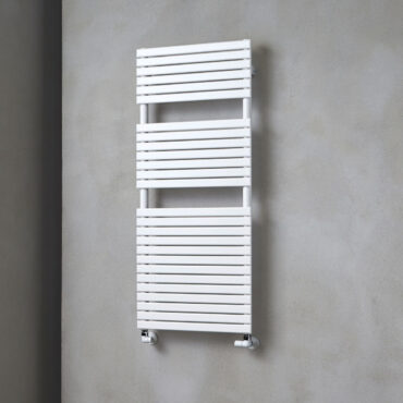 scaldasalviette bianco colorato cigno caleido