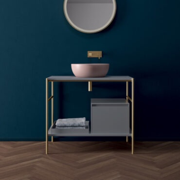 mobile bagno con cassettiera velo 87 nic design