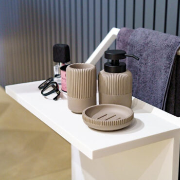 contenitore solid surface bagno dettaglio metrpolitan stand cipì