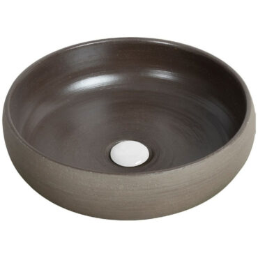 lavabo da appoggio argilla index feel terra alpine snow cipì