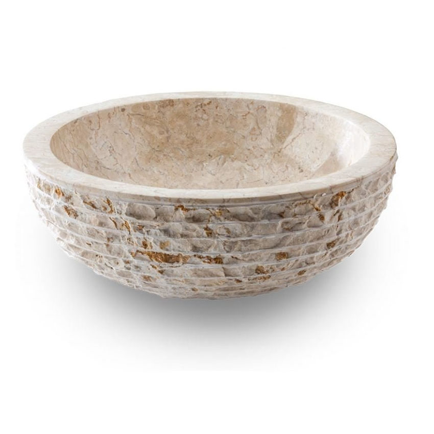 lavabo da appoggio marmo bianco merapi bianco cipì