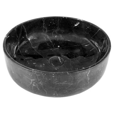 lavabo da appoggio marmo nero nero marquinia cipì