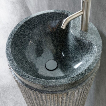 lavabo freestanding marmo dorico dettaglio cipì