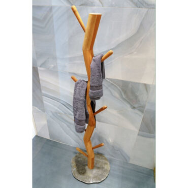 portasalviette legno teak bagno snake tree cipì