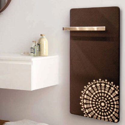 scaldasalviette elettrico ceramica decorato elysir s hom