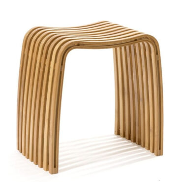 sgabello bamboo laccato bagno ordina stool cipì