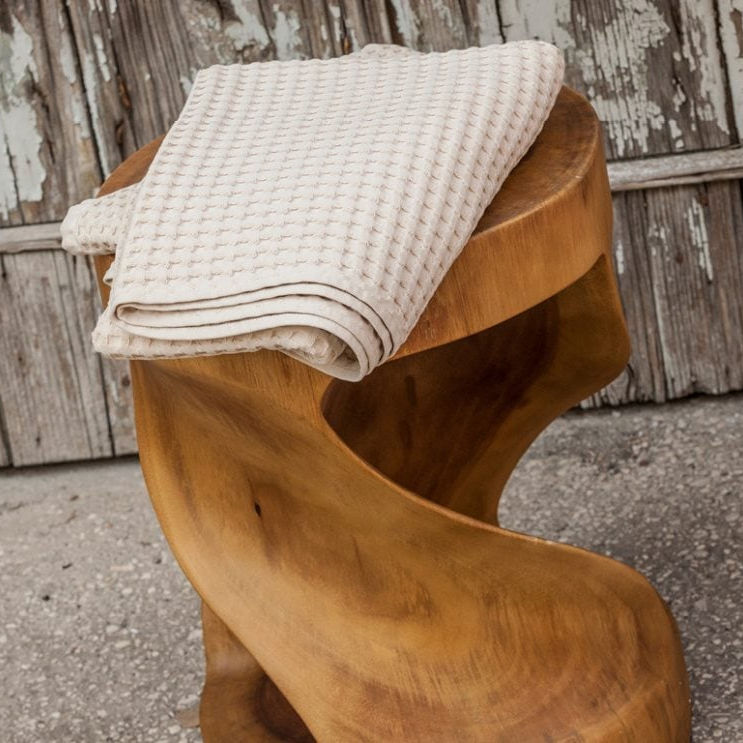 sgabello legno massello suar bagno twister cipì