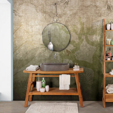 consolle da bagno legno teak naturale zen xxl cipì