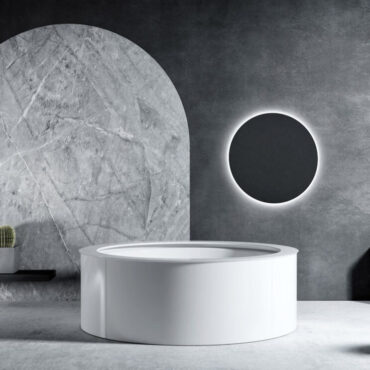 minipiscina idromassaggio freestanding la rotonda relax design