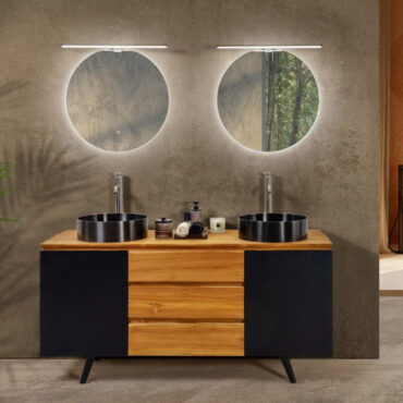 mobile bagno legno teak pintu 150 cipì