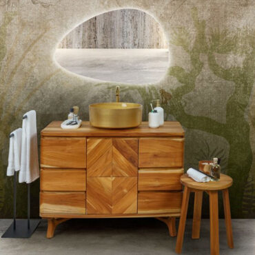 mobile da bagno legno teak club house 100 cipì