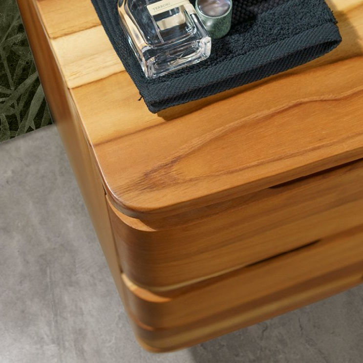 mobile da bagno legno teak dettaglio club house 100 cipì