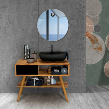 mobile da bagno legno teak feelgood 100 cipì