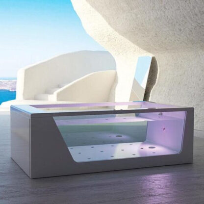 vasca da bagno cromoterapia aqua relax design