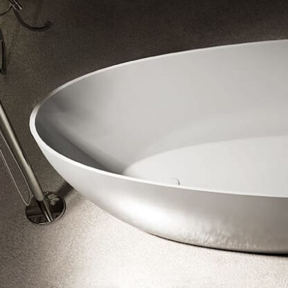 vasca da bagno freestanding lucida leafy relax design