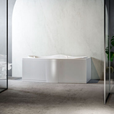vasca da bagno acrilico idromassaggio sardegna relax design