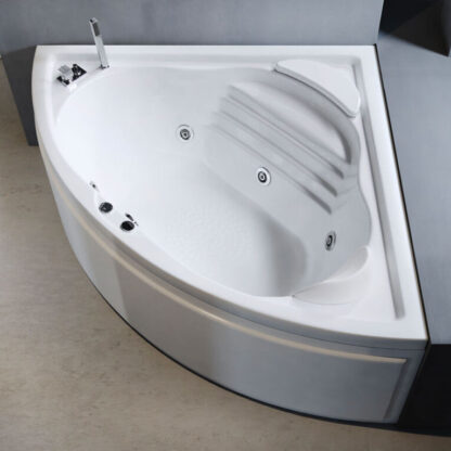 vasca da bagno angolare acrilico idromassaggio niagara relax design