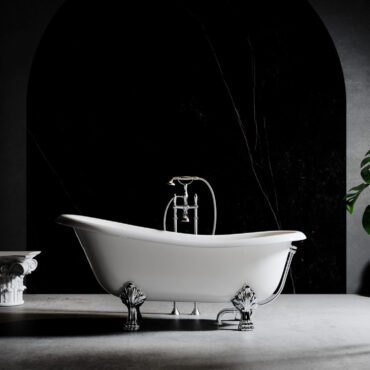 vasca da bagno freestanding gambe metallo cassiopea relax design