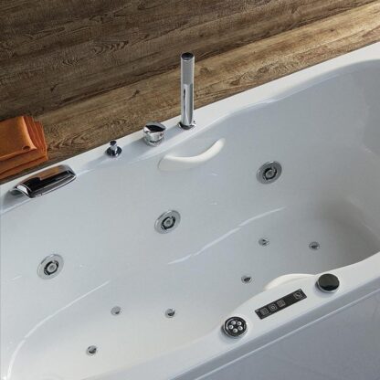 vasca da bagno idromassaggio acrilico dettaglio sonia relax design