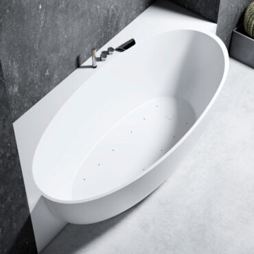 vasca da bagno luxolid freestanding airpool ovo tub relax design