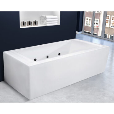 vasca da bagno rettangolare idromassaggio marea sthatus