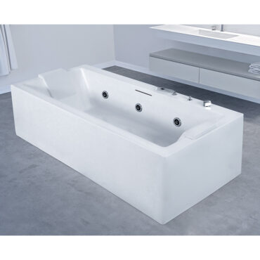 vasca da bagno rettangolare idromassaggio harmony sthatus