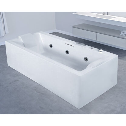 vasca da bagno rettangolare idromassaggio harmony sthatus