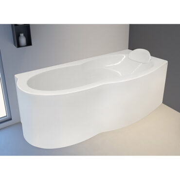 vasca da bagno rettangolare idromassaggio vetroresina nuvola sthatus