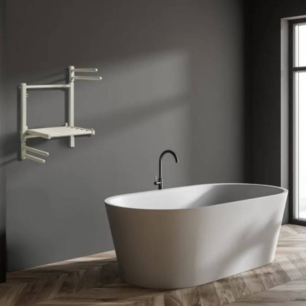 scaldasalviette elettrico colorato bagno vela deltacalor
