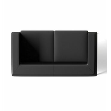 divano 2 posti attesa ufficio legno nero dexter sitlosophy