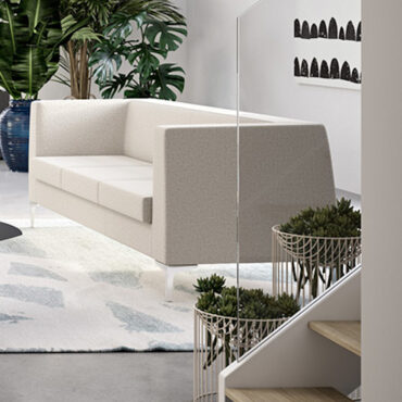 divano 3 posti attesa ufficio legno bianco dexter sitlosophy