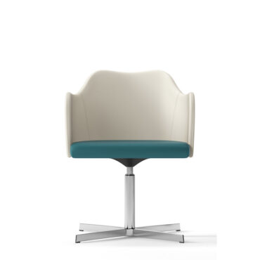 poltrona ufficio sedia base 4 razze alluminio blitz sitlosophy
